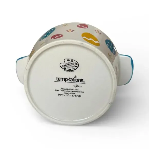 Temp-tations By Tara Old World Set Of Two Egg Hunt Small Lidded Casserole Dish - Picture 7 of 7